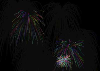 Colorful Fireworks